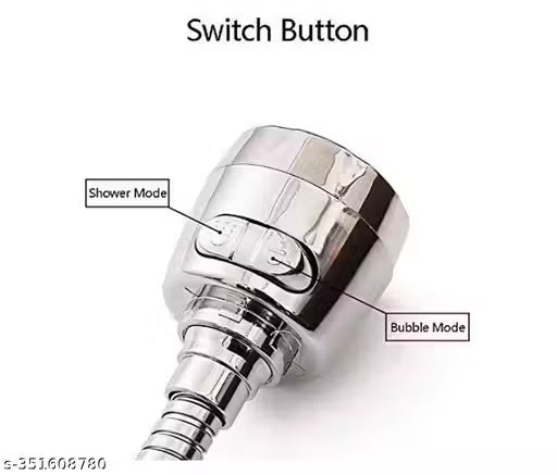 360° Water Saving Faucet Spray Head | Splash-Proof Tap Extender