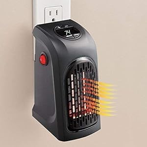 Portable Handy Plug-in Room Heater – Digital Thermostat, Adjustable Timer & Compact Space Heater