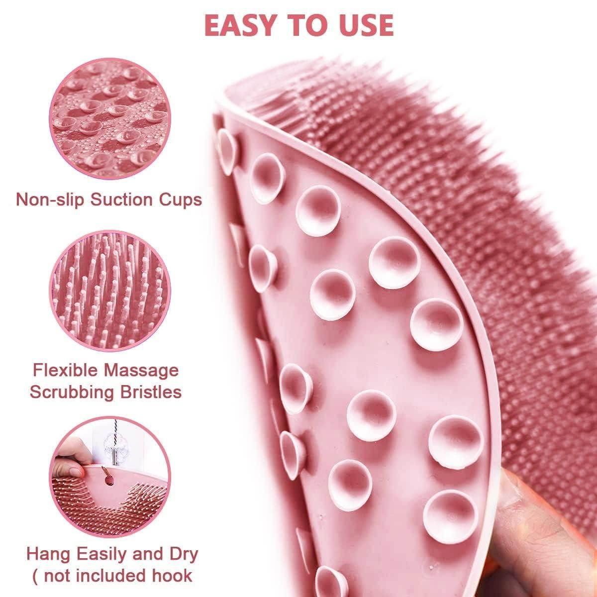 Premium Silicone Bath Scrubber – Deep Clean, Massage & Exfoliate