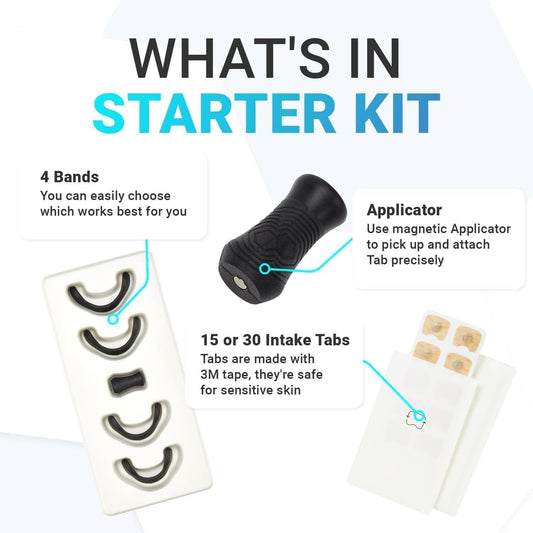 Intake Nasal Dilator Starter Kit – Reusable Magnetic Nose Breathing Aid for Better Airflow & Comfortable Sleep