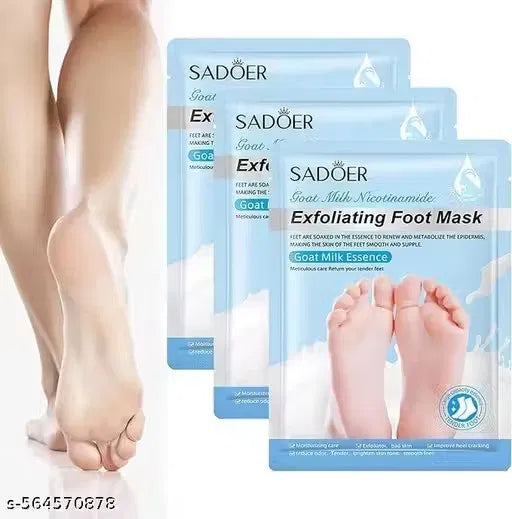 Silky & Exfoliating Foot Mask | Removes Dead Skin, Repairs Cracked Heels & Softens Feet