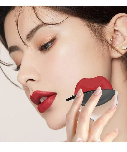 2-in-1 Mushroom Head Velvet Matte Lipstick – Long Lasting Lip Tint with Soft Applicator