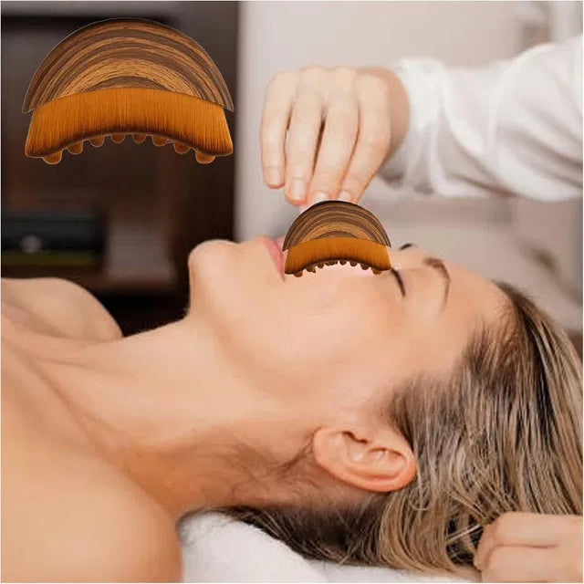 Premium Lymphatic Contour Face Brush – Lift, Sculpt & Glow Naturally