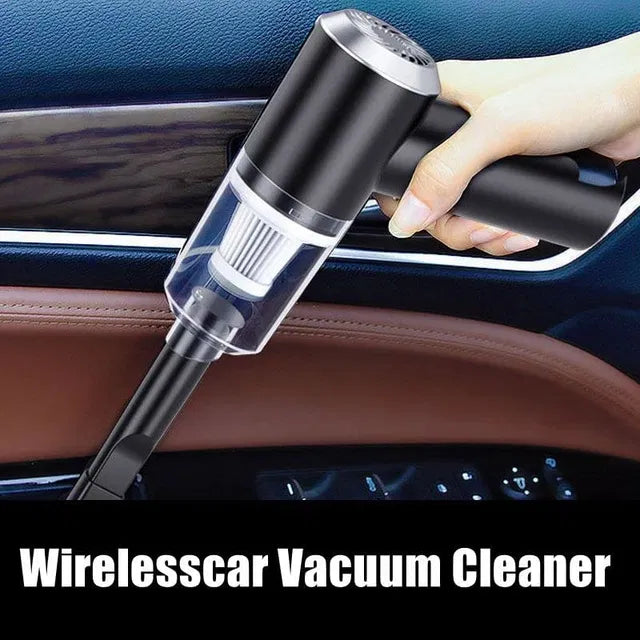 Portable Cordless Mini Vacuum Cleaner – USB Rechargeable Handheld Dust Cleaner for Car, Home, Keyboard & Office